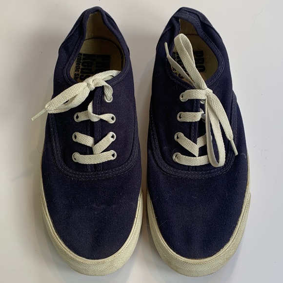 Navy blue size 7.5 Pro Keds sneakers - Picture 1 of 4